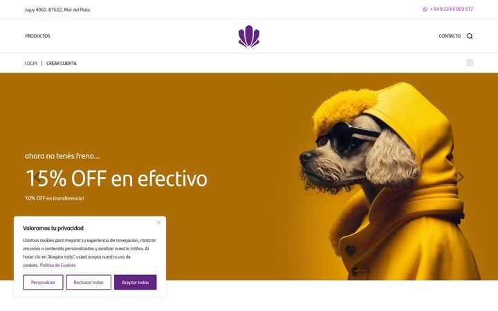 Screenshot of alkimiagrow.com.ar