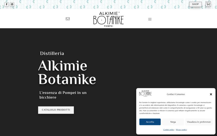 Zrzut ekranu alkimiebotanike.com