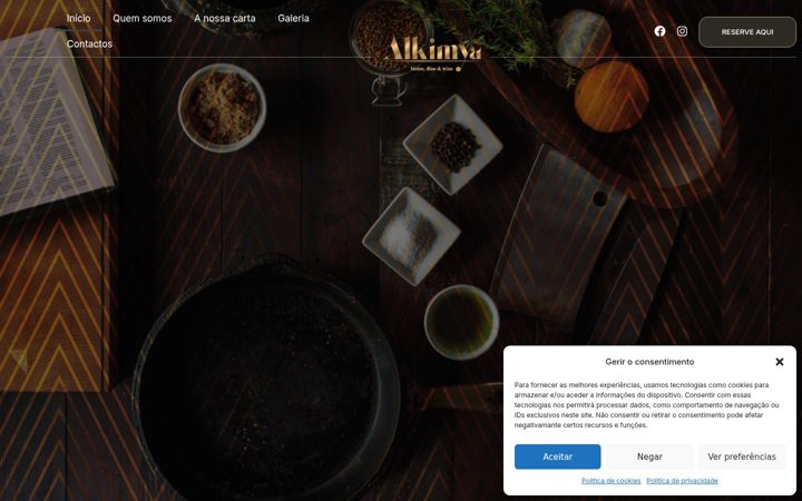 Screenshot of alkimya.pt