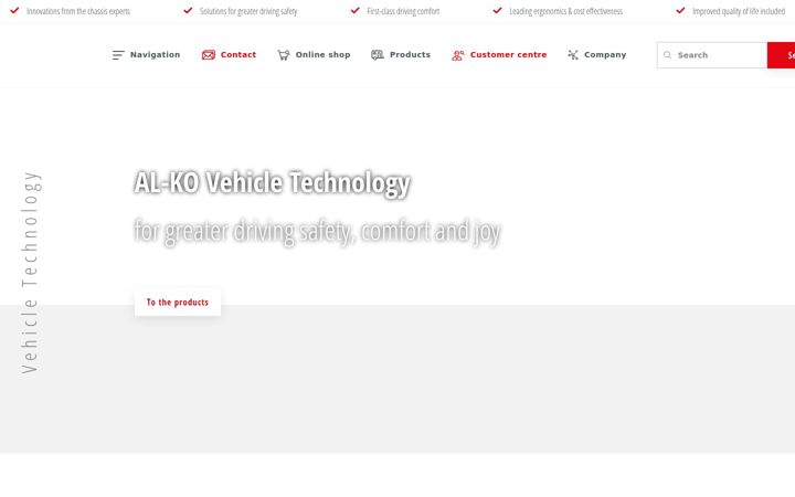 Screenshot of alko-tech.com