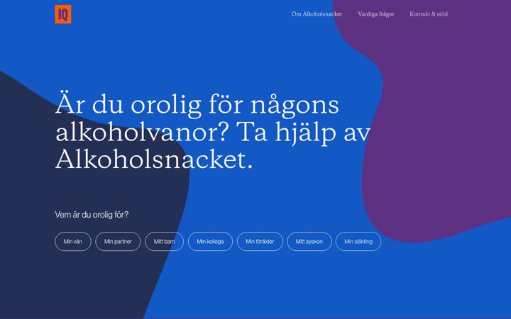 Screenshot of alkoholsnacket.se