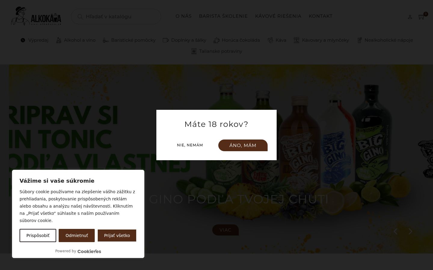 Screenshot van de toestemmingsbanner zoals getoond vóór enige interactie