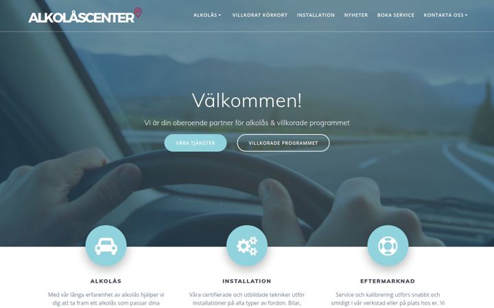 Skærmbillede af alkolascenter.se
