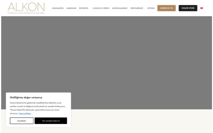 Screenshot of alkon.com.tr