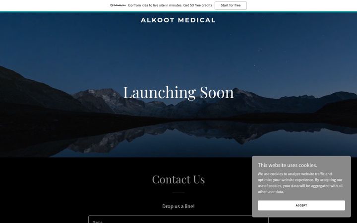 Screenshot of alkoot-medical.com