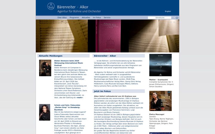 Screenshot of alkor-edition.com