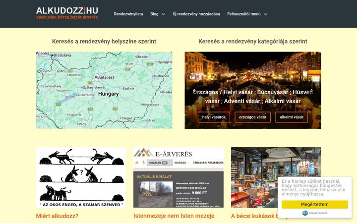 Screenshot of alkudozz.hu
