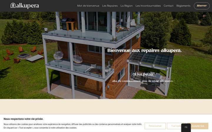 Screenshot of alkupera.com