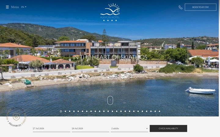 Screenshot ta' alkyon-skiathos.gr