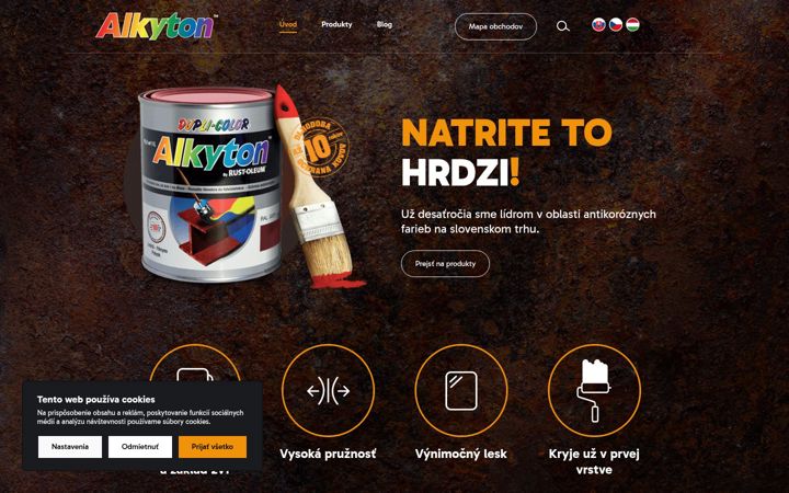 Screenshot of alkytoneurope.eu