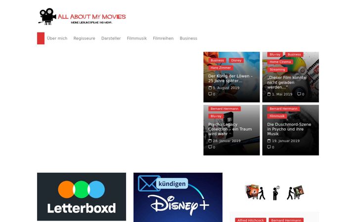 Zrzut ekranu all-about-my-movies.de