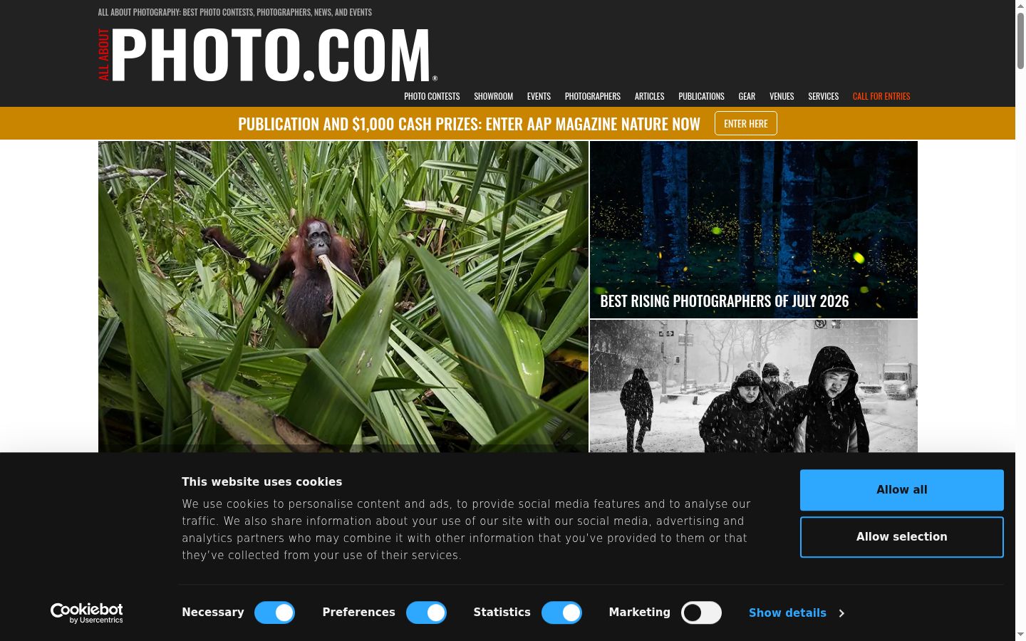 Screenshot tal-banner tal-kunsens muri qabel kwalunkwe interazzjoni
