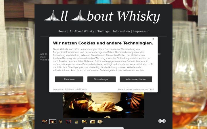 Zrzut ekranu all-about-whisky.de