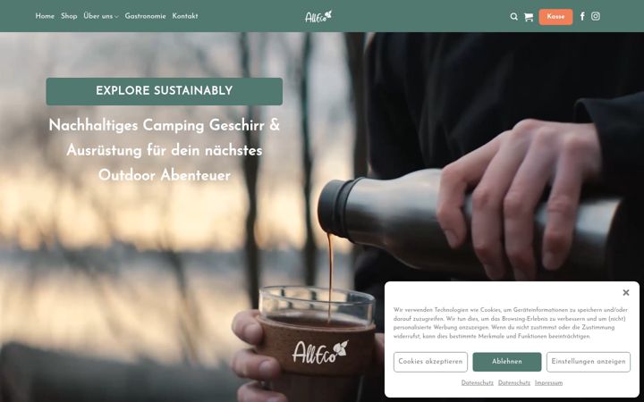 Screenshot ta' all-eco.eu