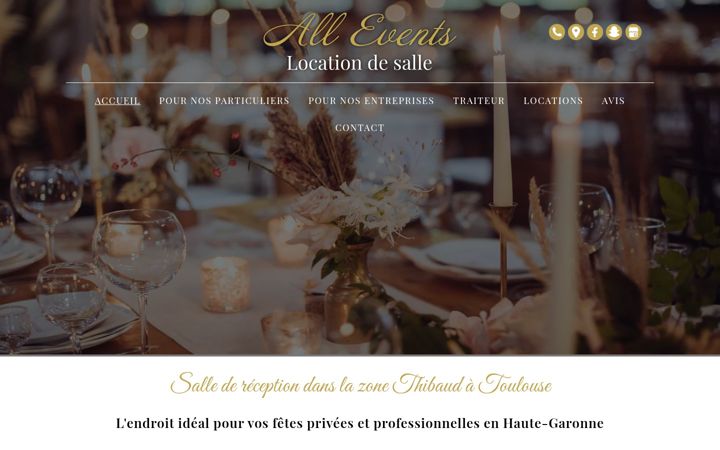 Screenshot of all-events-toulouse.fr