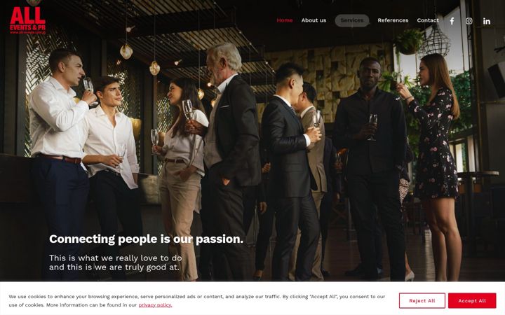 Screenshot of all-events.com.pl