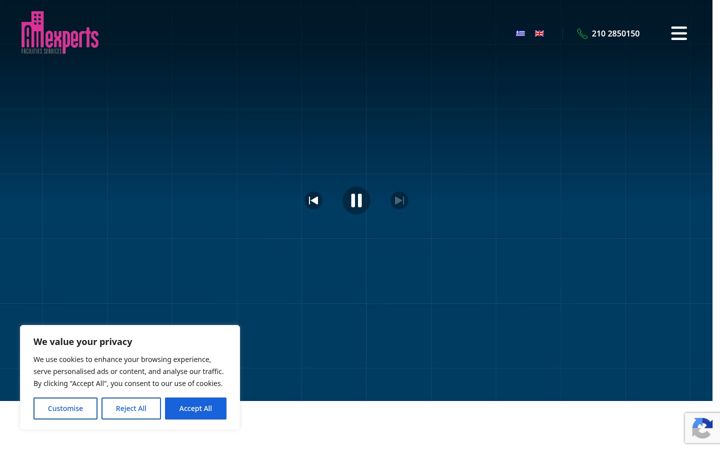 Screenshot ta' all-experts.gr