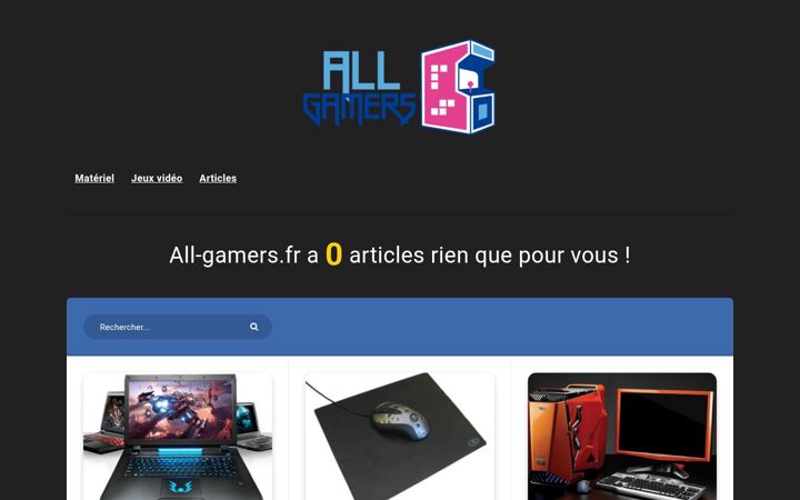 Screenshot ta' all-gamers.fr