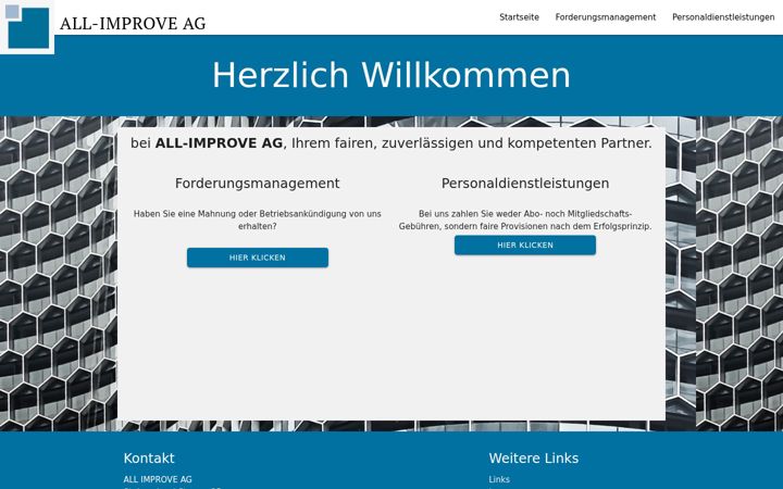 Screenshot of all-improve.ch