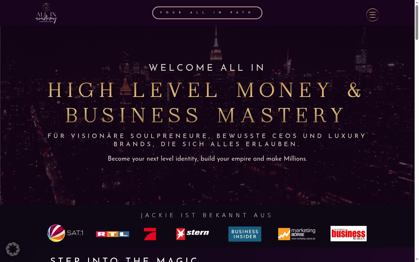 Screenshot tal-banner tal-kunsens muri qabel kwalunkwe interazzjoni