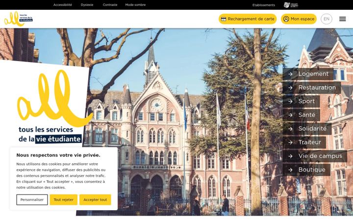 Screenshot of all-lacatho.fr