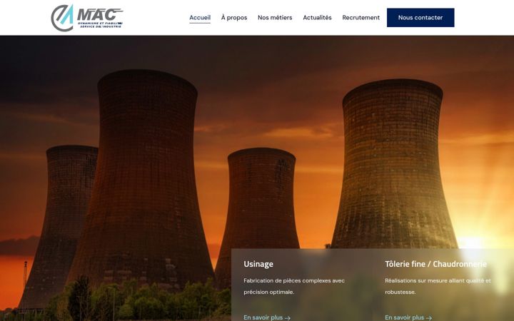 Screenshot of all-meca.eu