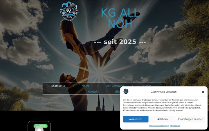 Screenshot of all-noeh.de