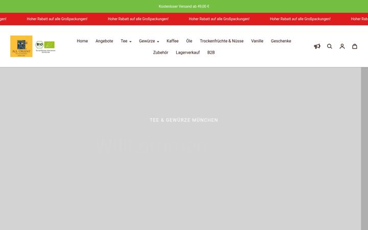 Screenshot of all-orient.de