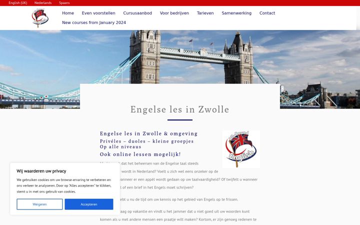 Screenshot of all-roundenglish.com