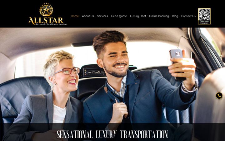 Screenshot ta' all-startransportation.net