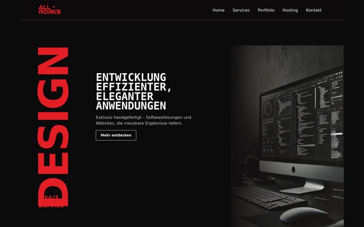 Screenshot of all-works.de