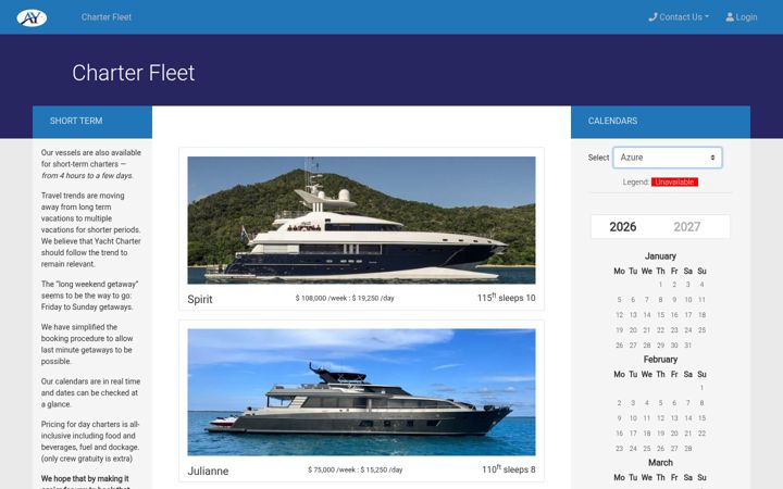 Screenshot of all-yachting.com