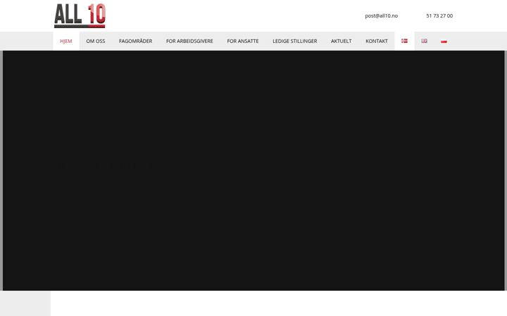 Screenshot of all10.no