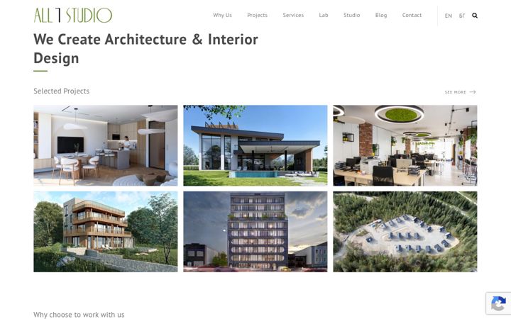 Screenshot van all1studio.com