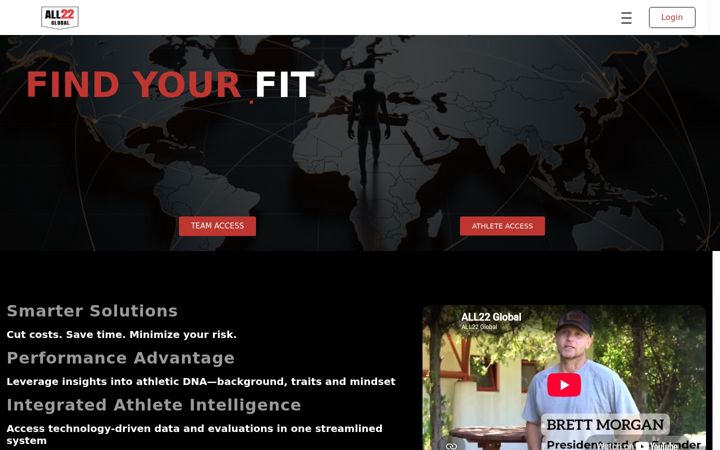 Screenshot of all22.org