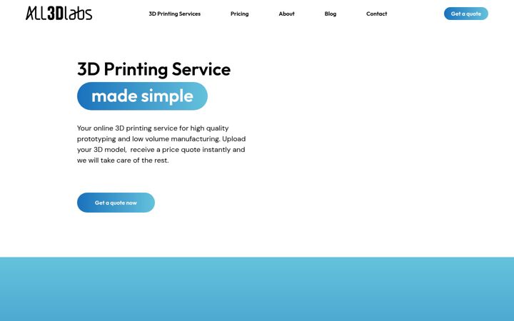 Screenshot of all3dlabs.com
