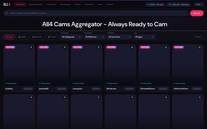 Zrzut ekranu all4.cam