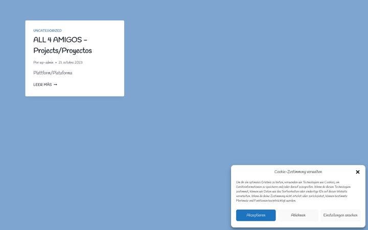 Screenshot of all4amigos.com