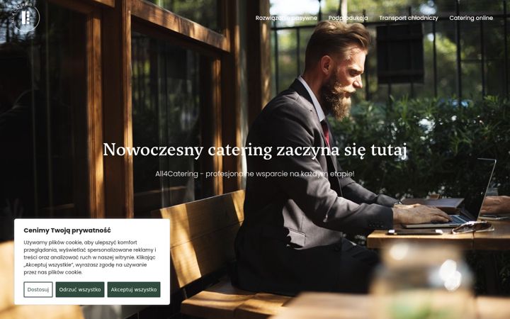 Screenshot of all4catering.com.pl
