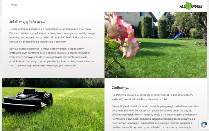 Screenshot of all4grass.pl