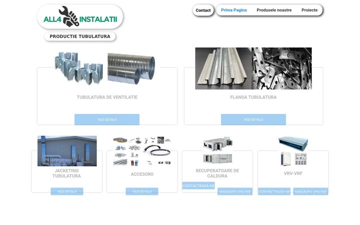 Screenshot of all4instalatii.ro
