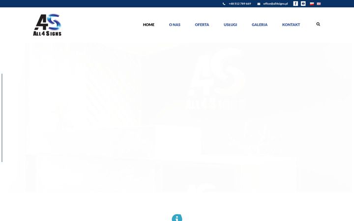 Screenshot of all4signs.pl