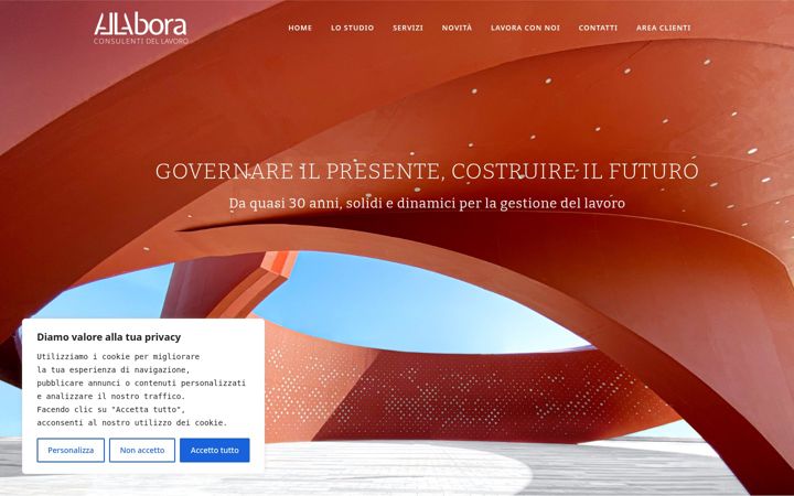 Screenshot of allabora.it