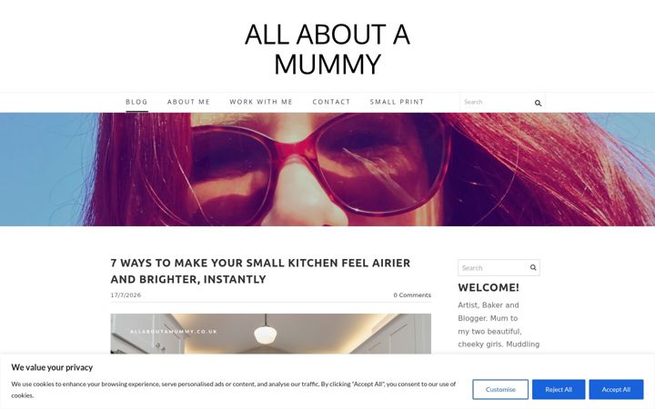 Screenshot of allaboutamummy.co.uk