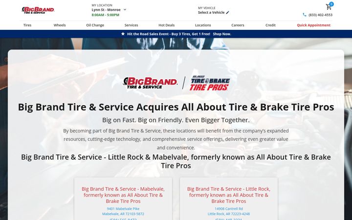 Ekrano kopija allabouttireandbrake.com