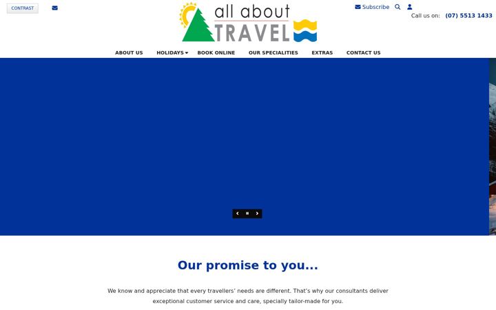 Screenshot of allabouttravel.travel