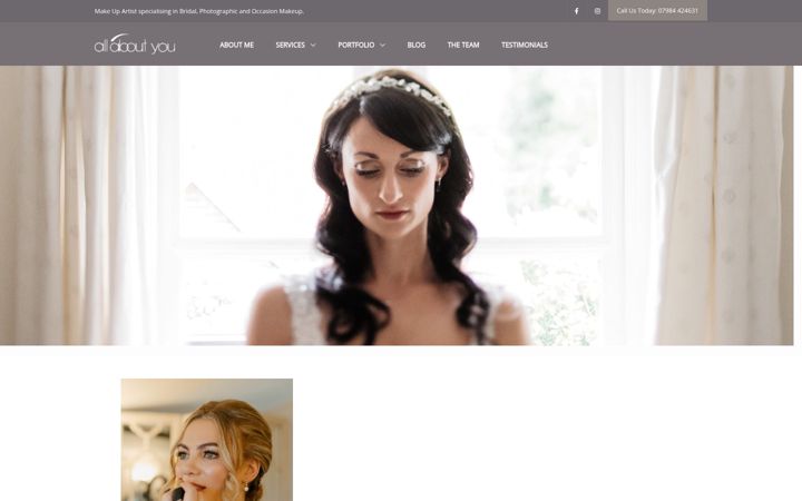 Screenshot of allaboutyou.uk.com