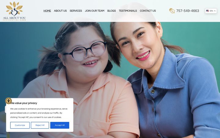 Ekrānuzņēmums no allaboutyourc.com