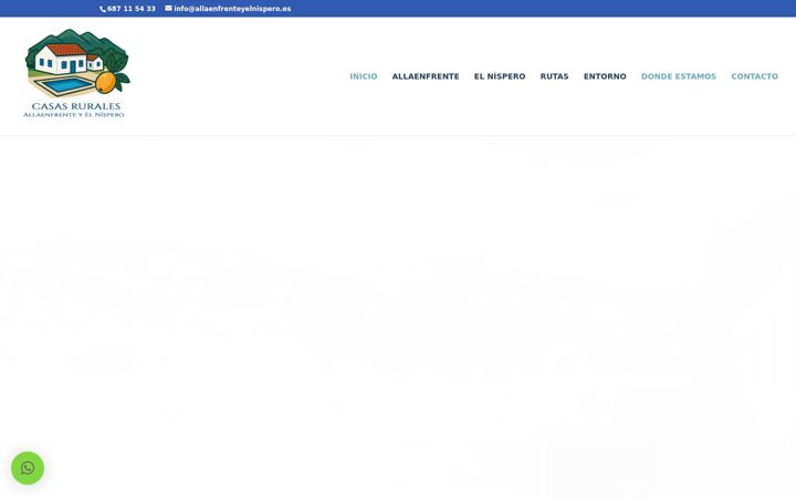 Screenshot of allaenfrenteyelnispero.es