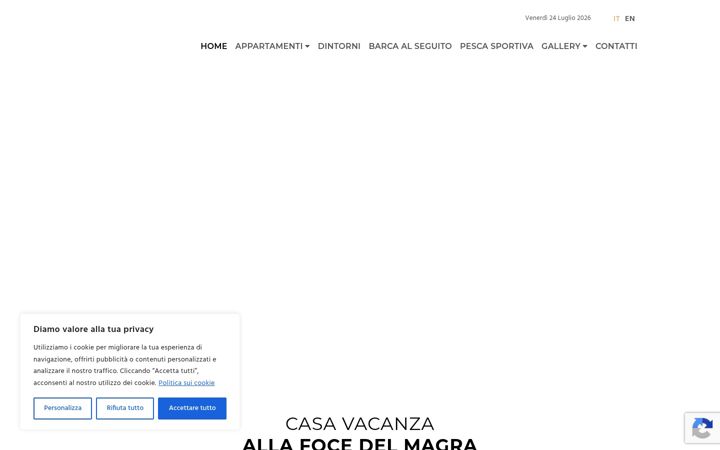 Screenshot of allafocedelmagra.com